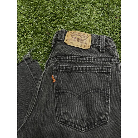 Vintage Levis 550 Orange Tab 28x32 Black Jeans Made in USA - Picture 4 of 13